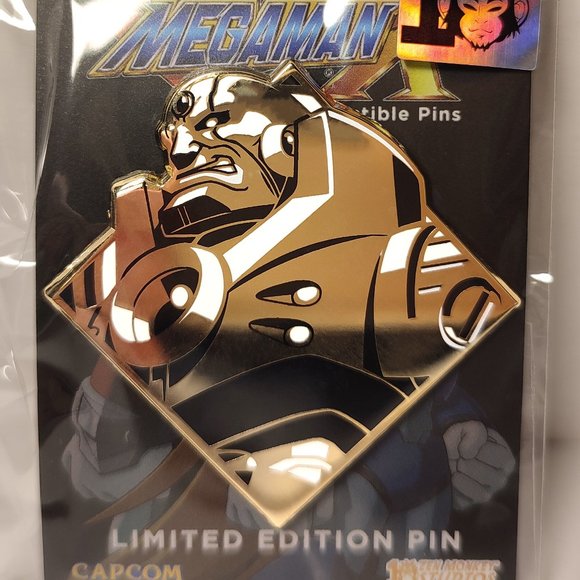 Mega Man X Sigma Enamel Pin Limited Edition New Official Capcom Collectible - Picture 1 of 3